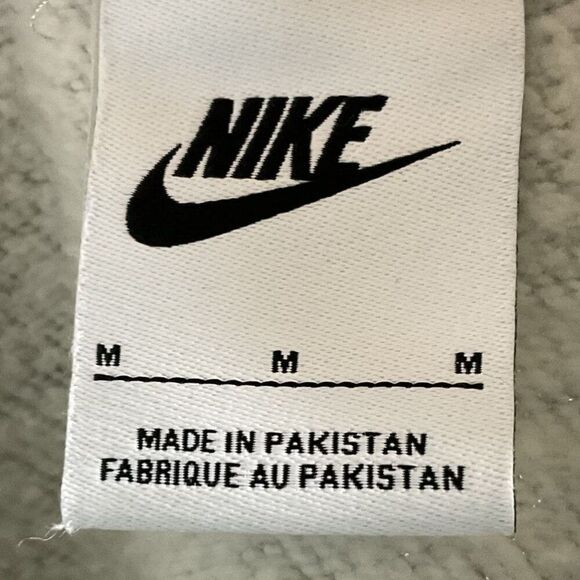 Nike Women's Grey Hoodie, Medium, Drawstring, 80% cotton/20% poly - Picture 6 of 8